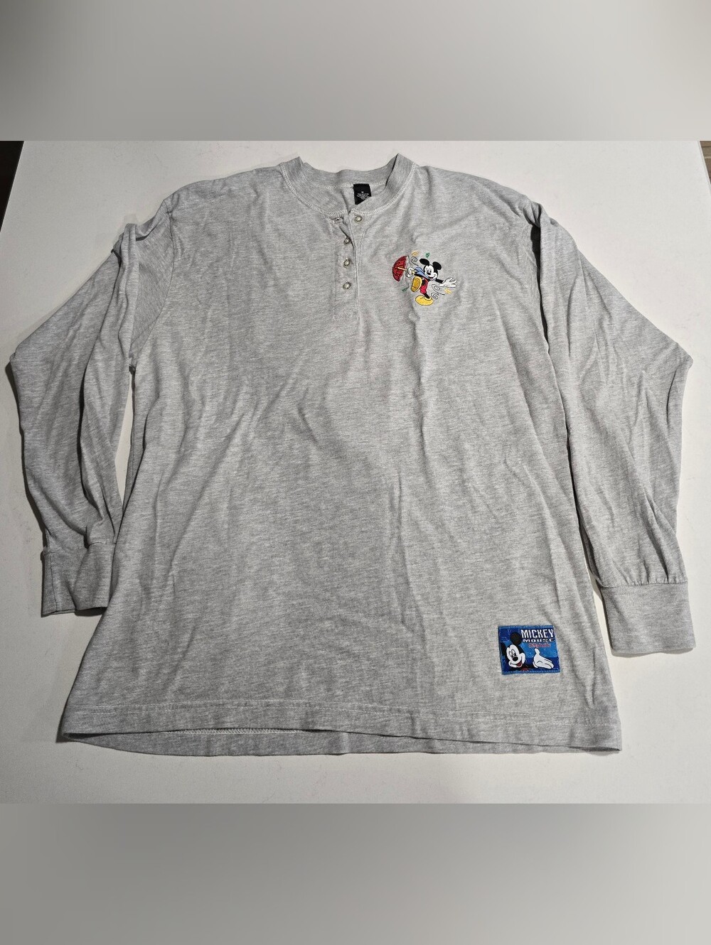 Mickey Mouse Henley Shirt